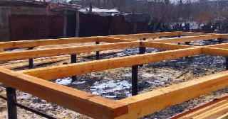 Пол на винтовых сваях Великие Луки цена от 15595 руб.